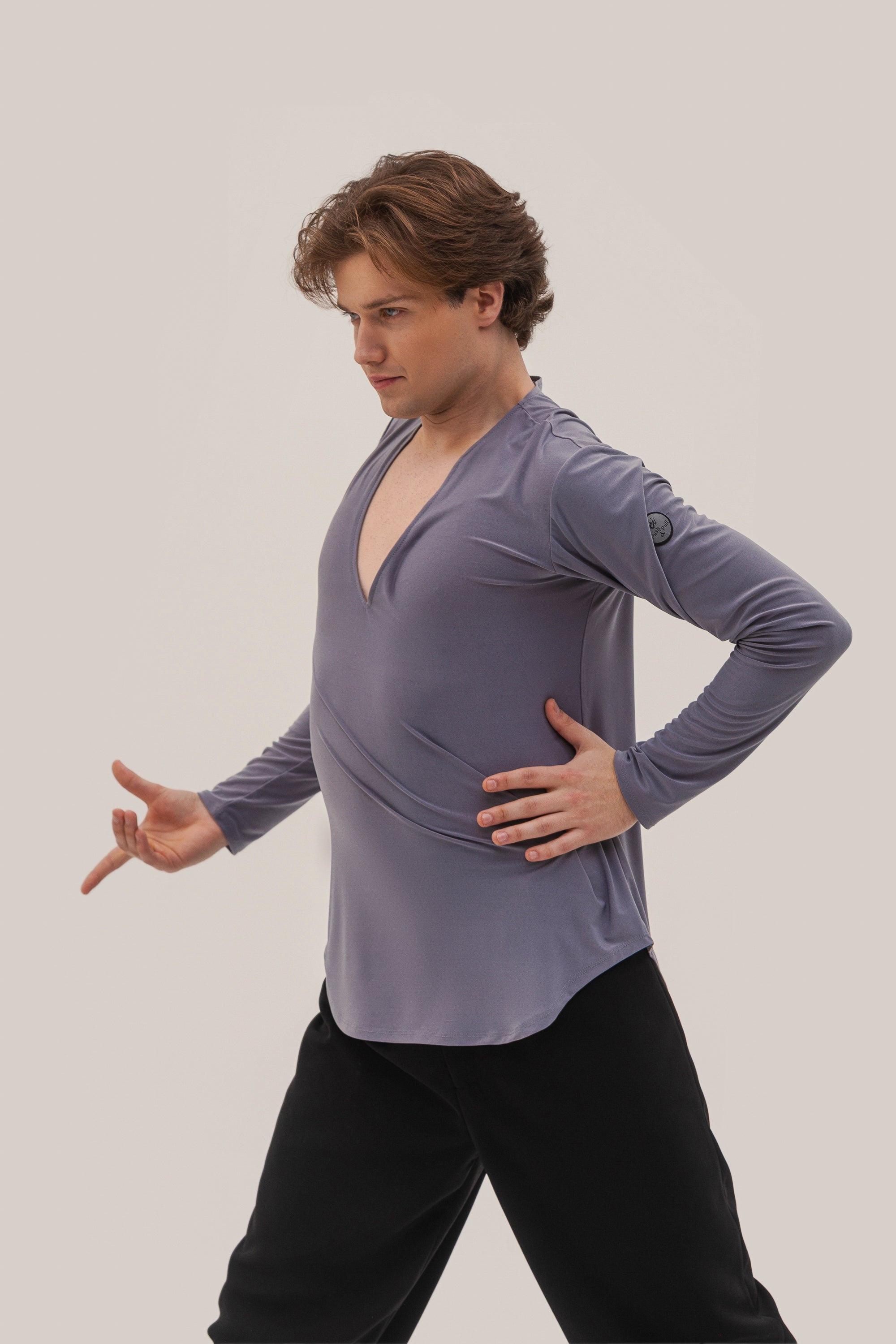 V-Neck Long Sleeve