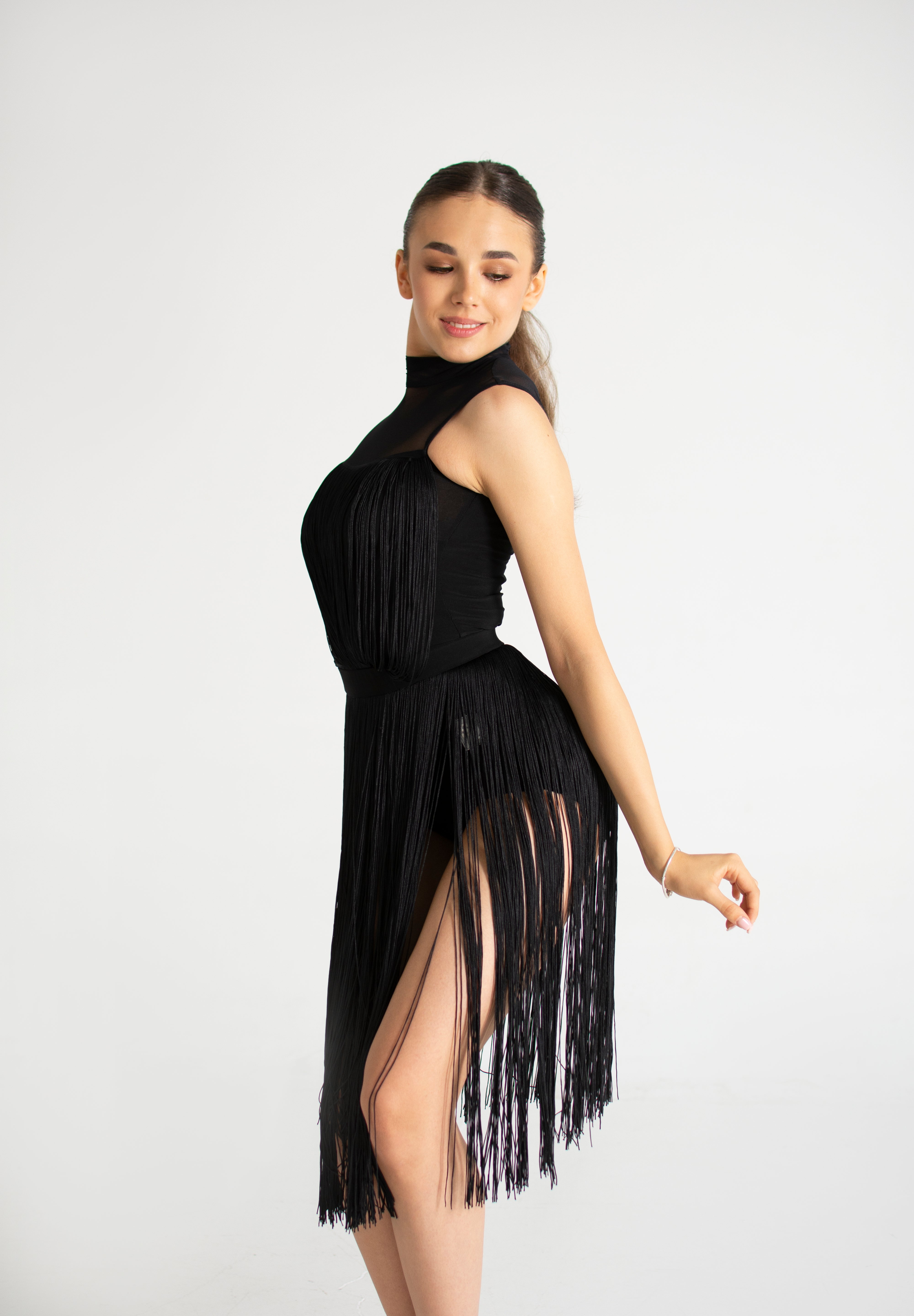 Cascade Fringe Dress