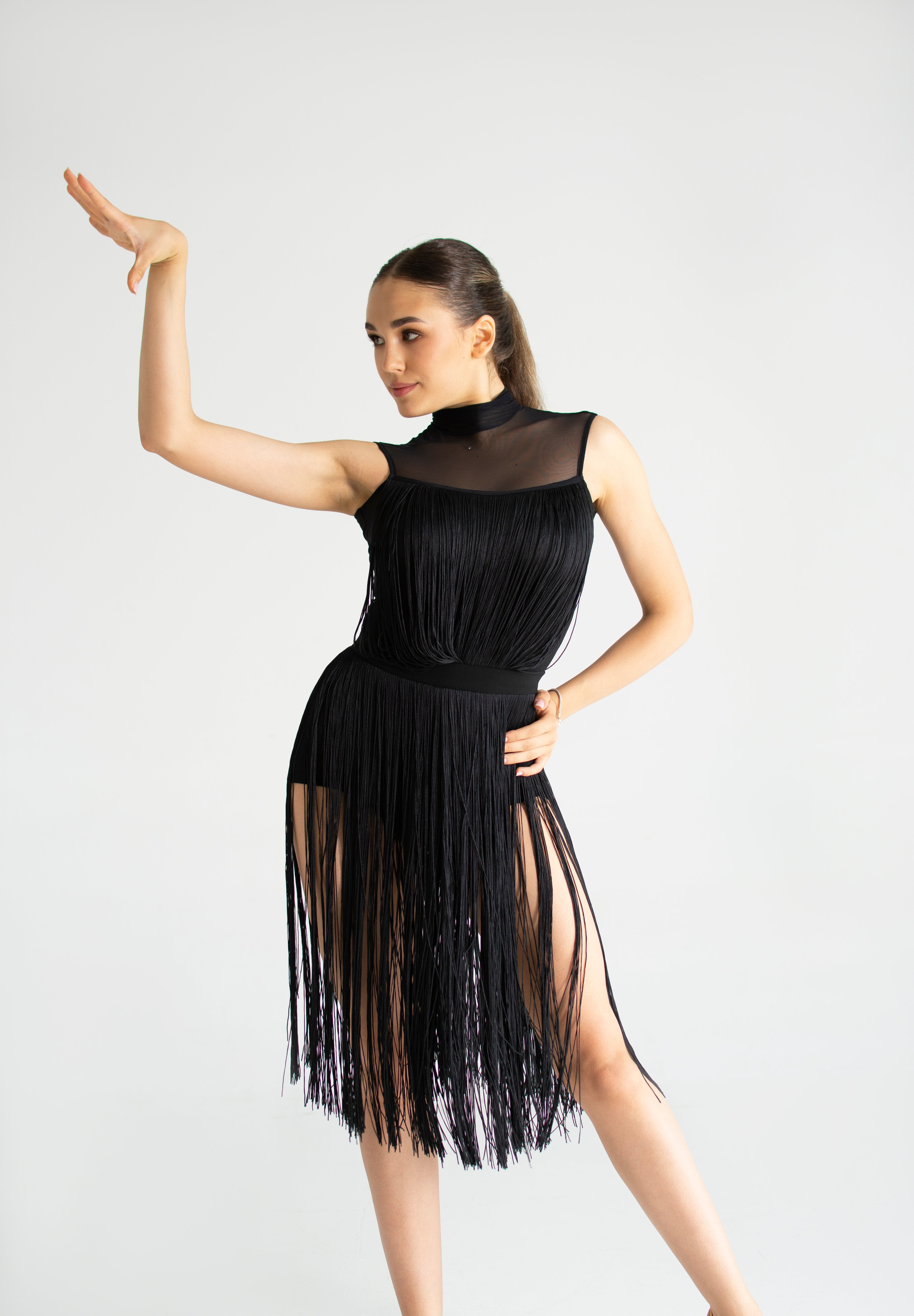 Cascade Fringe Dress