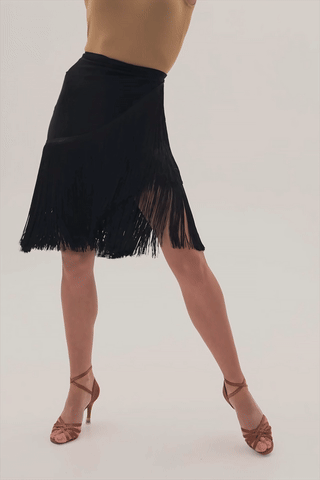 Layered Fringe Skirt