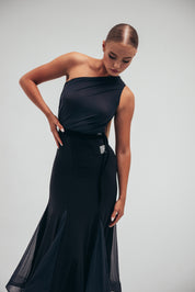 Elysia Asymmetrical Ballroom Dress