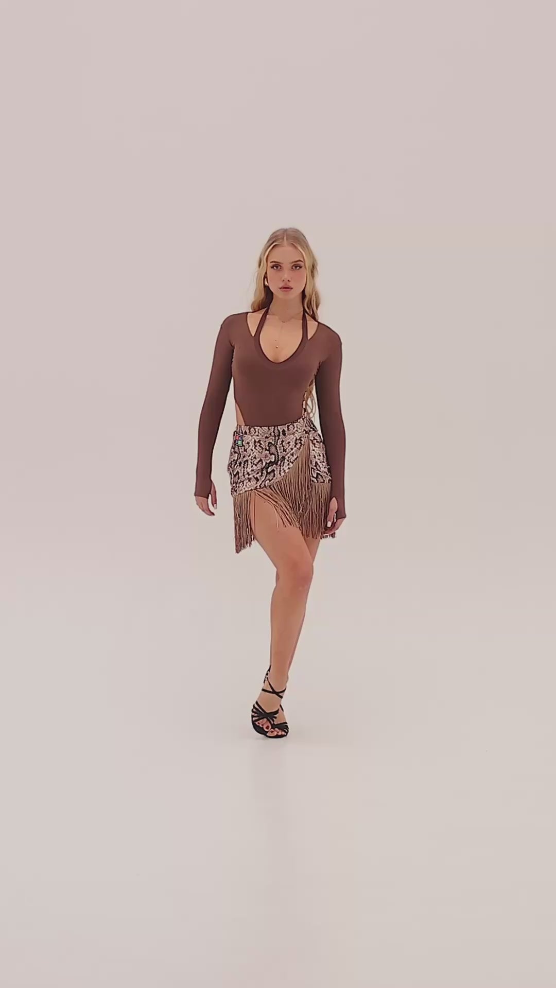 Skirt "Latin Fringe"