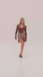 Skirt "Latin Fringe"
