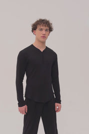 Latin Relaxed Fit Long Sleeve Shirt