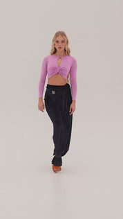 Top Knot with Sleeves