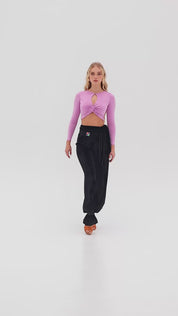 Pants Tango Black Velour