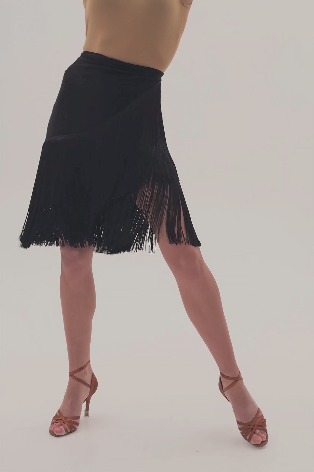 Layered Fringe Skirt