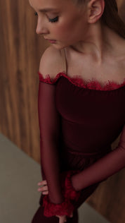 Leotard Lace Elegance